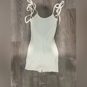 Fashion Nova white jumpsuit